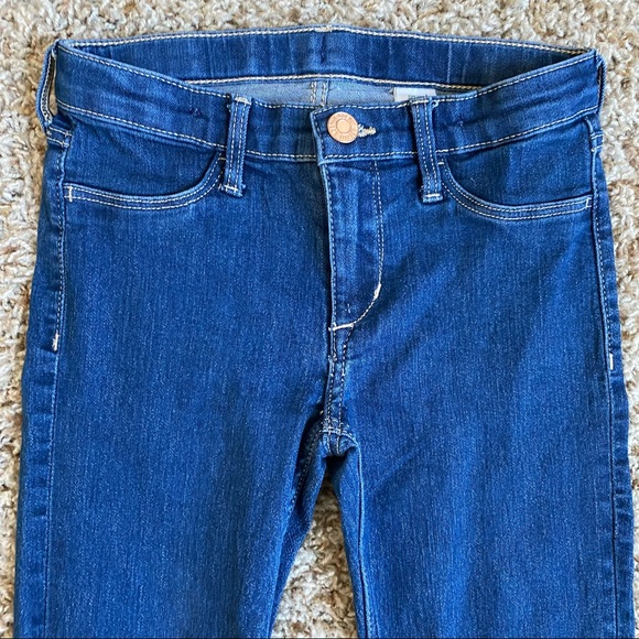 H&M Blue Jeans for Girls Denim &Denim Skinny Fit - Picture 3 of 9